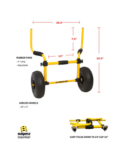 SOT Airless Cart Dimensions