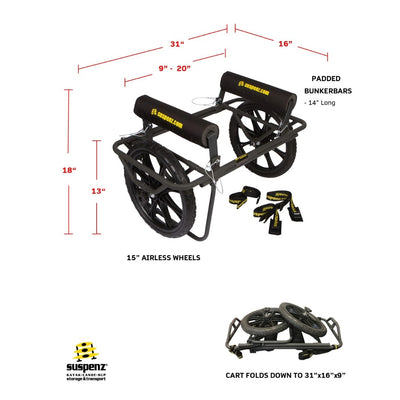 All-Terrain Super Duty Airless Cart