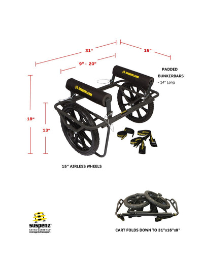 All-Terrain Super Duty Airless Cart - FINAL SALE