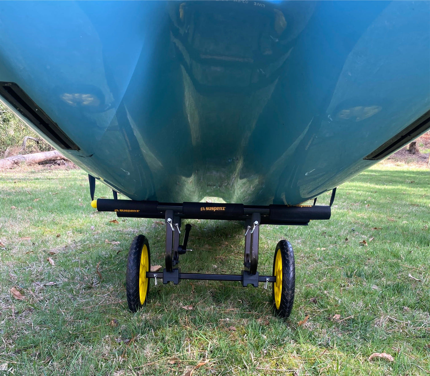 A large SUP on the catch-all cart