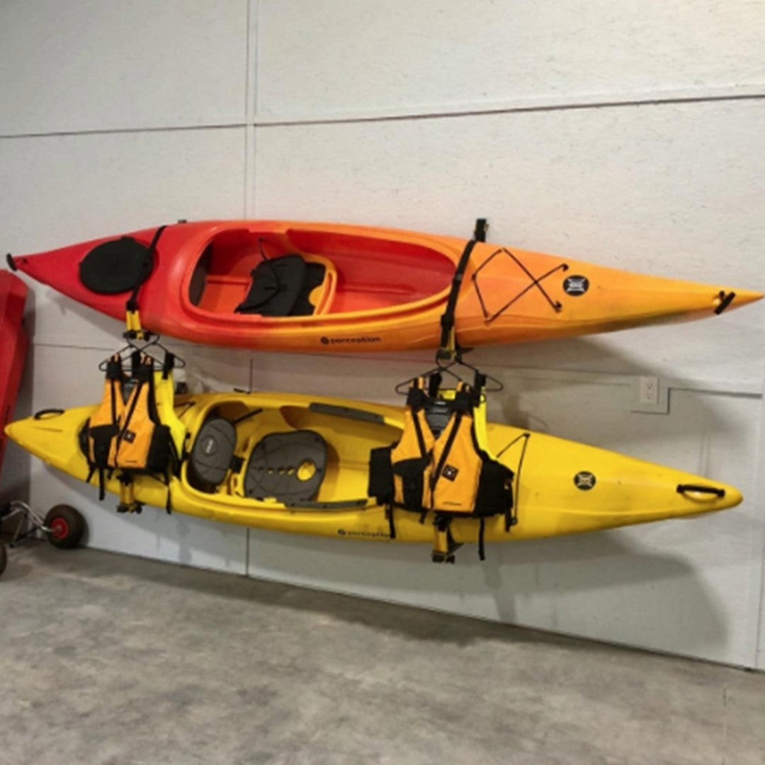 Kayak and Canoe Storage Rack Deluxe Rack Suspenz