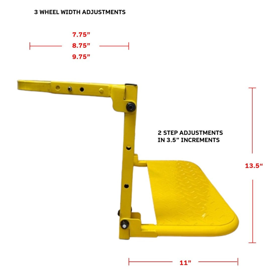 Folding Wheel Step | Tire Step-Up | Folding Tire Step | Suspenz - Suspenz