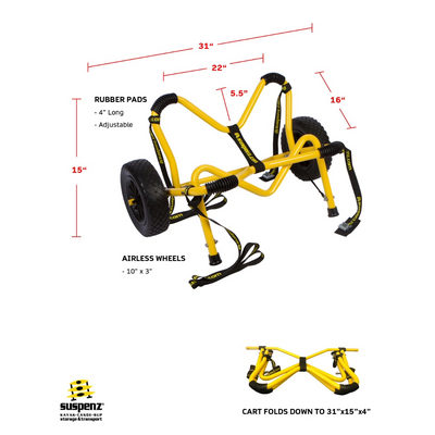 Heavy Duty Deep-V™ Airless Cart