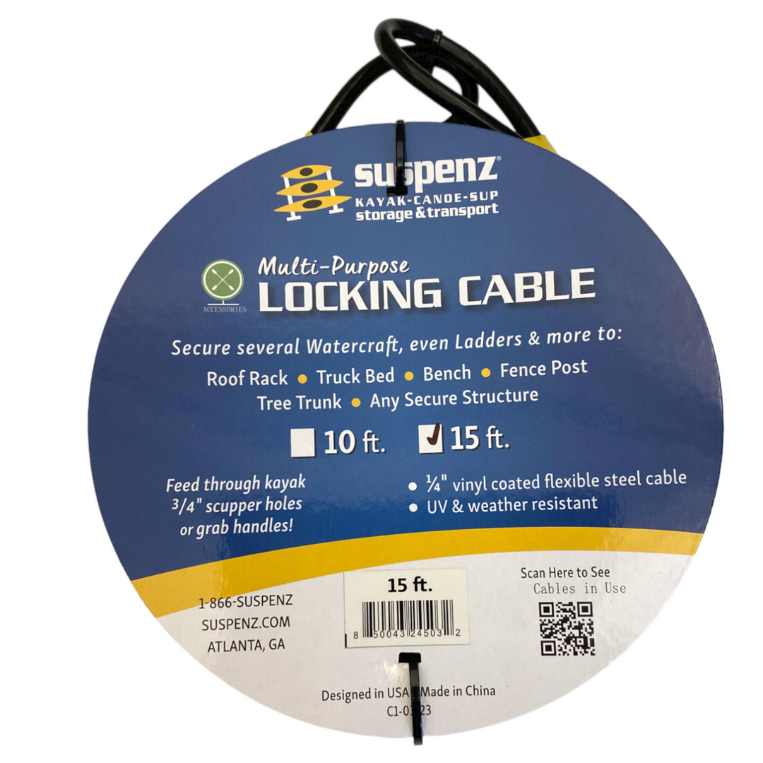 Kano Single Multi-Purpose Locking Cable - Suspenz