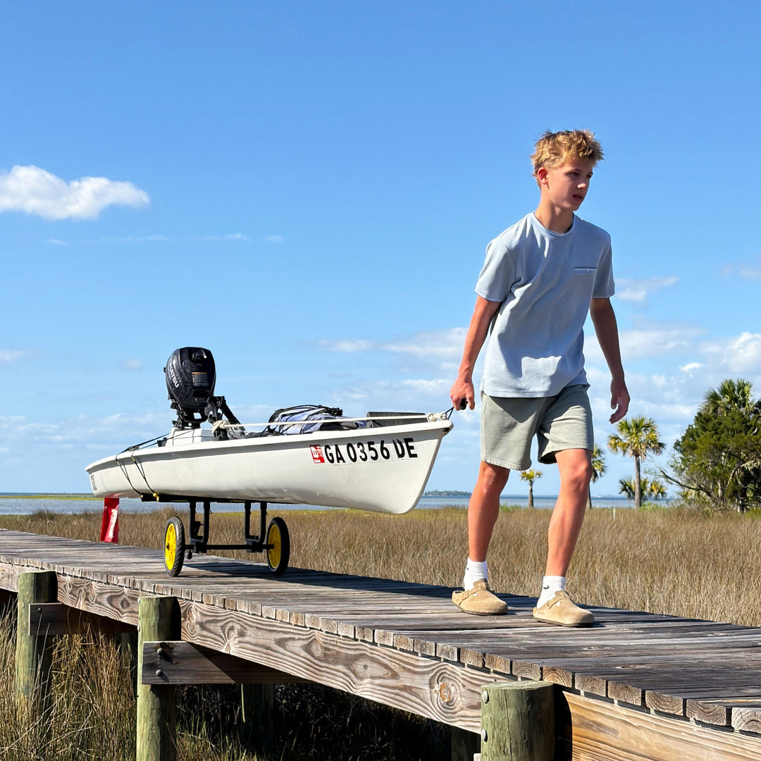 Kayak and Canoe Transportation Cart | Catch-All Airless Cart