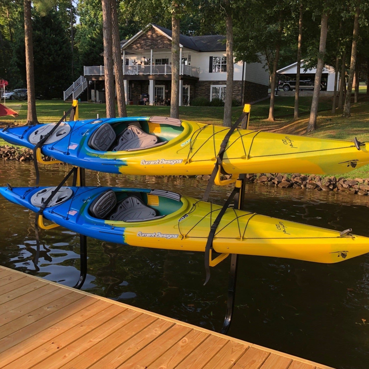 Dock O Rack Kayak & Canoe Dock Rack | Kayak Dock Storage Rack | Suspenz