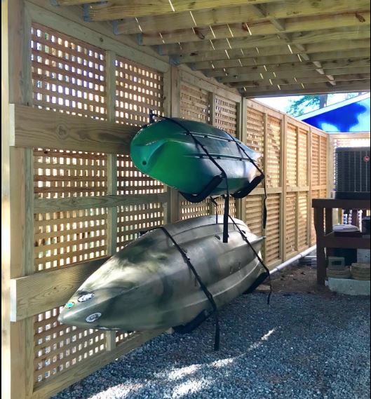 Large Kayak Wall Racks | Big EZ Rack