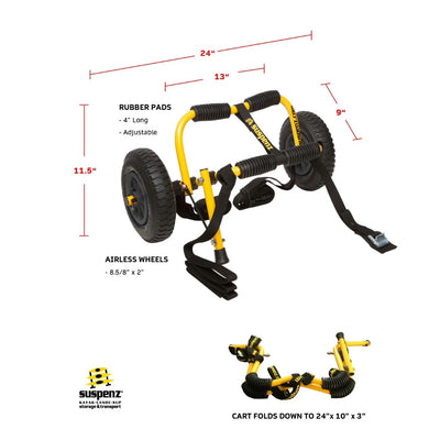 Stowable Kayak "SK" Airless Cart