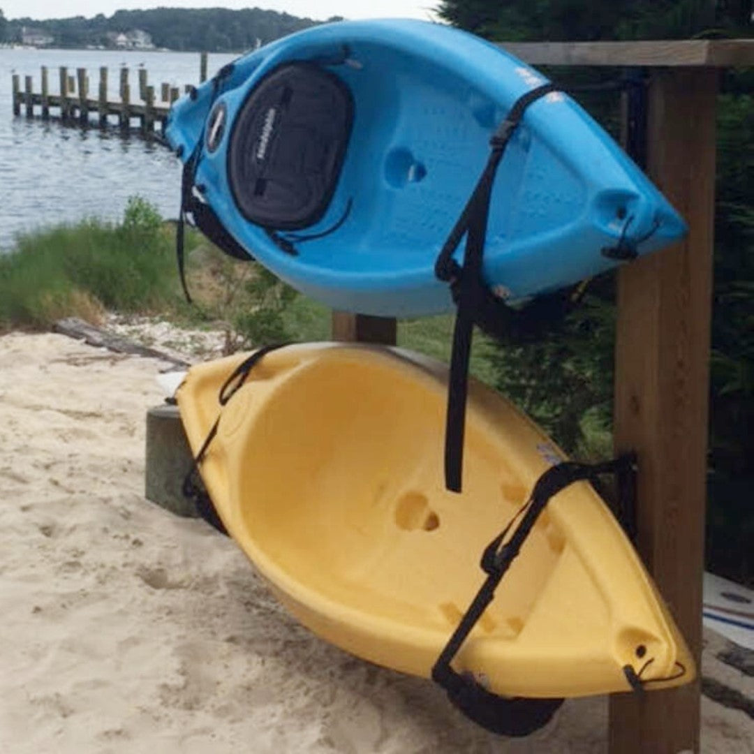 Large Kayak Wall Racks | Big EZ Rack - Suspenz