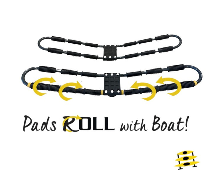 VRROCK VEIN STRUCTURE セットアップ Suspenz | EZ ROLLER™ V-Rack Roof Carrier