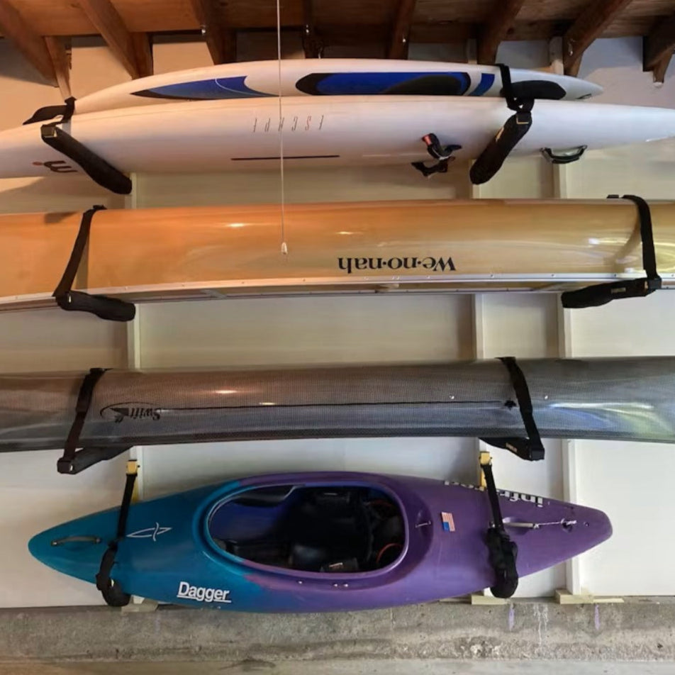 Inside Canoe Storage Rack Canoe Wall Storage | 36