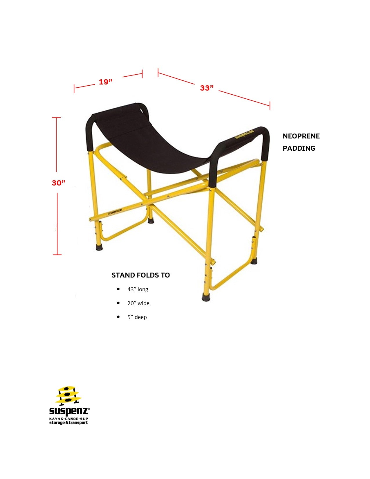 Heavy Duty Sling Work Stations dimensions