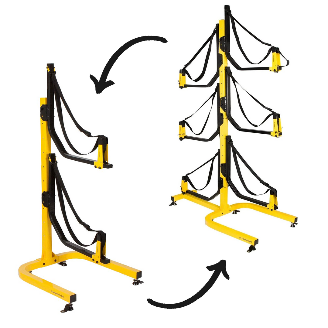 Kayak Canoe Free Standing Storage | 2-6 Boat