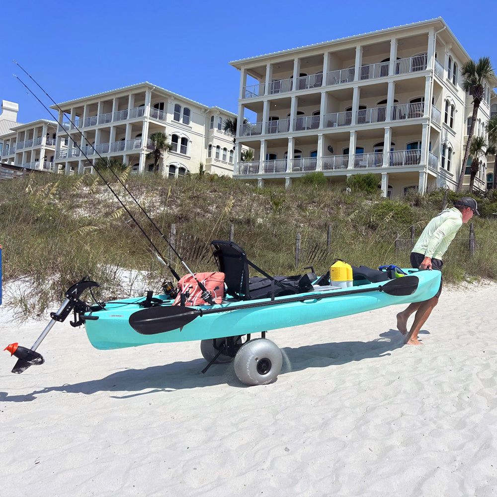kayak landing gear Suspenz Catch All Universal Beach Cart