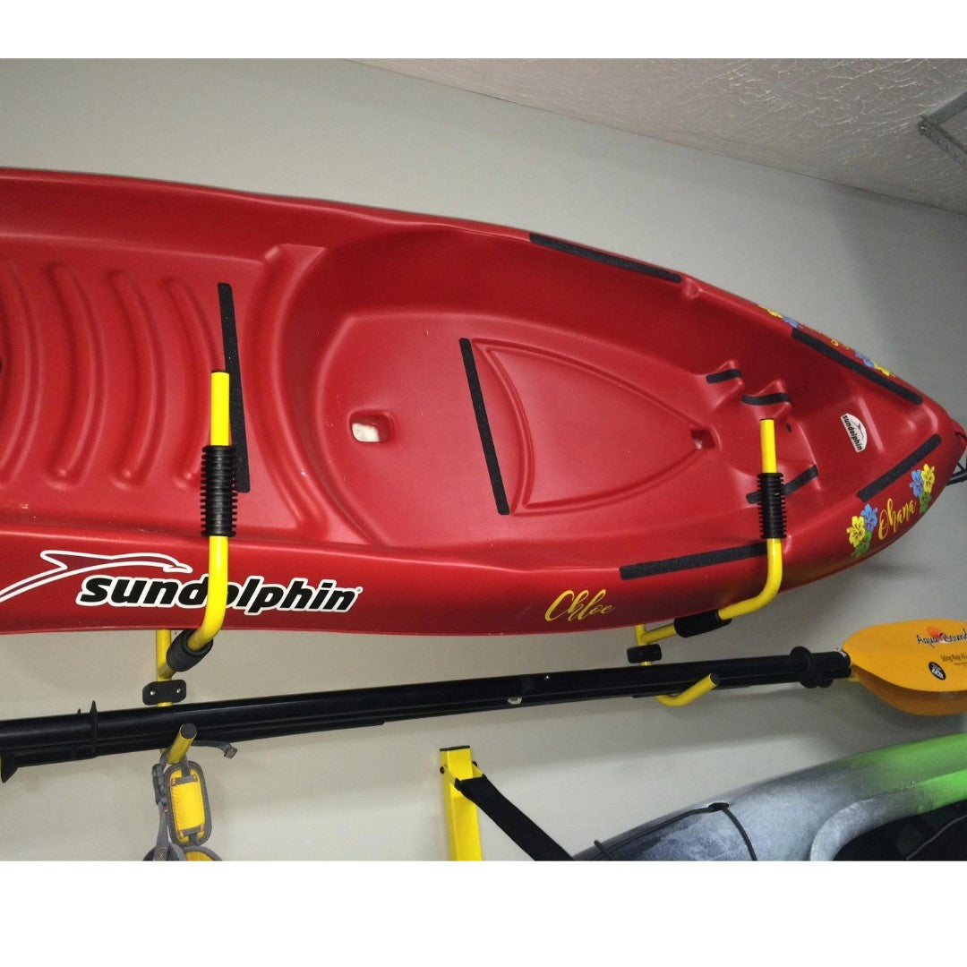 Collapsible Kayak Rack Foldable Kayak Wall Storage | Folding Rack