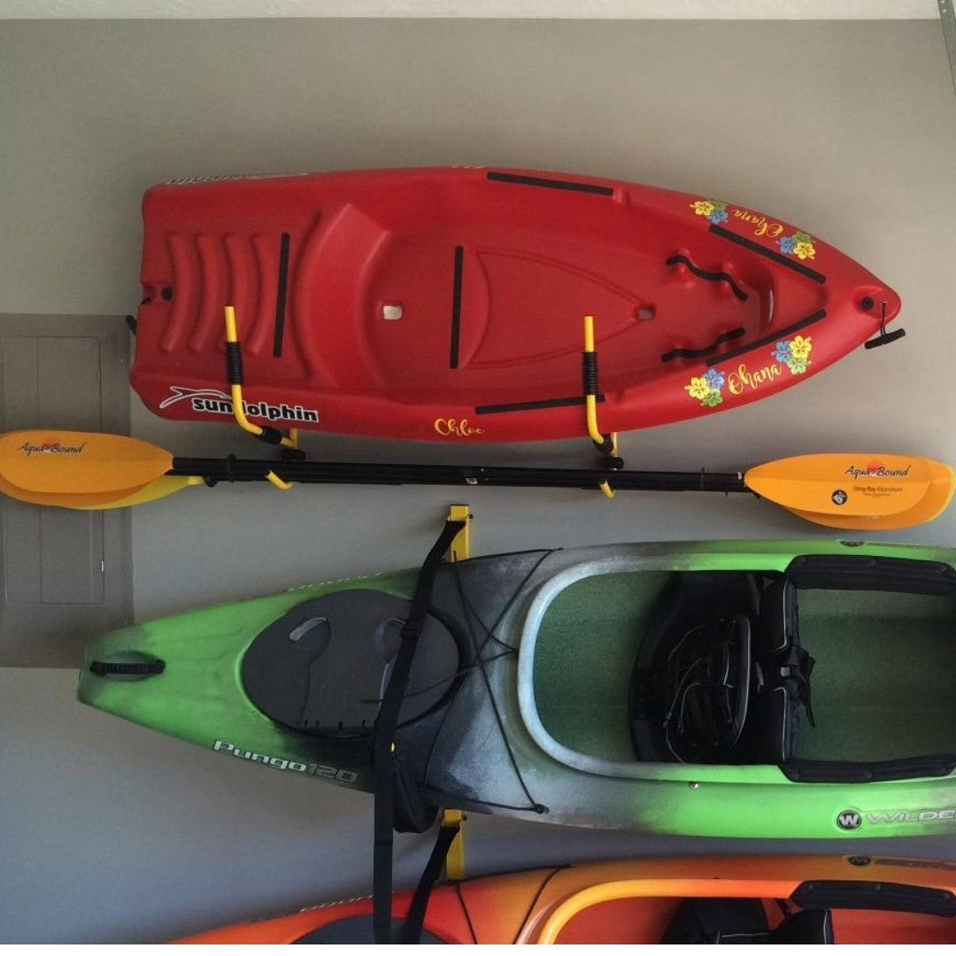 Collapsible Kayak Rack Foldable Kayak Wall Storage | Folding Rack