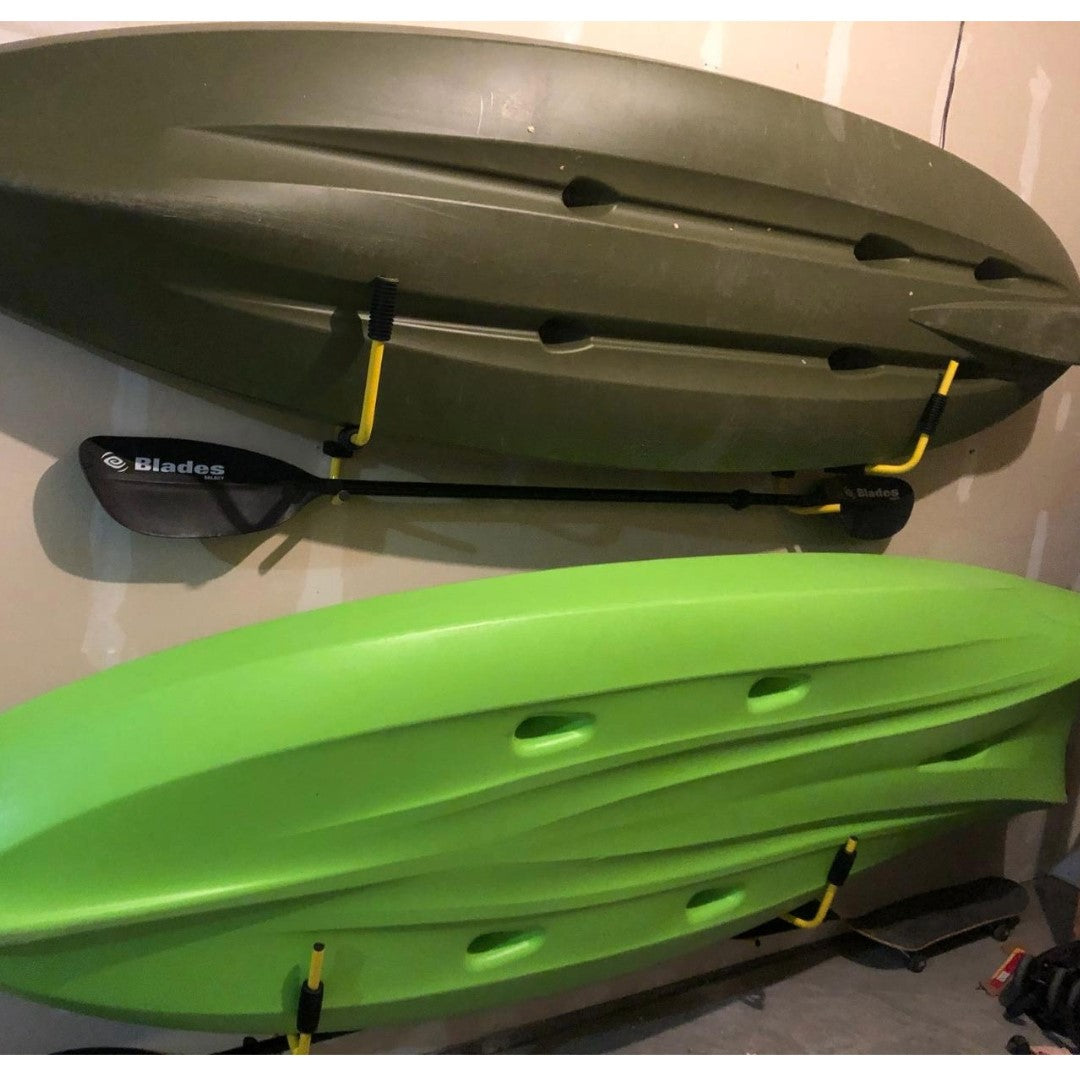 Foldable Kayak Wall Storage | Folding Rack - Suspenz