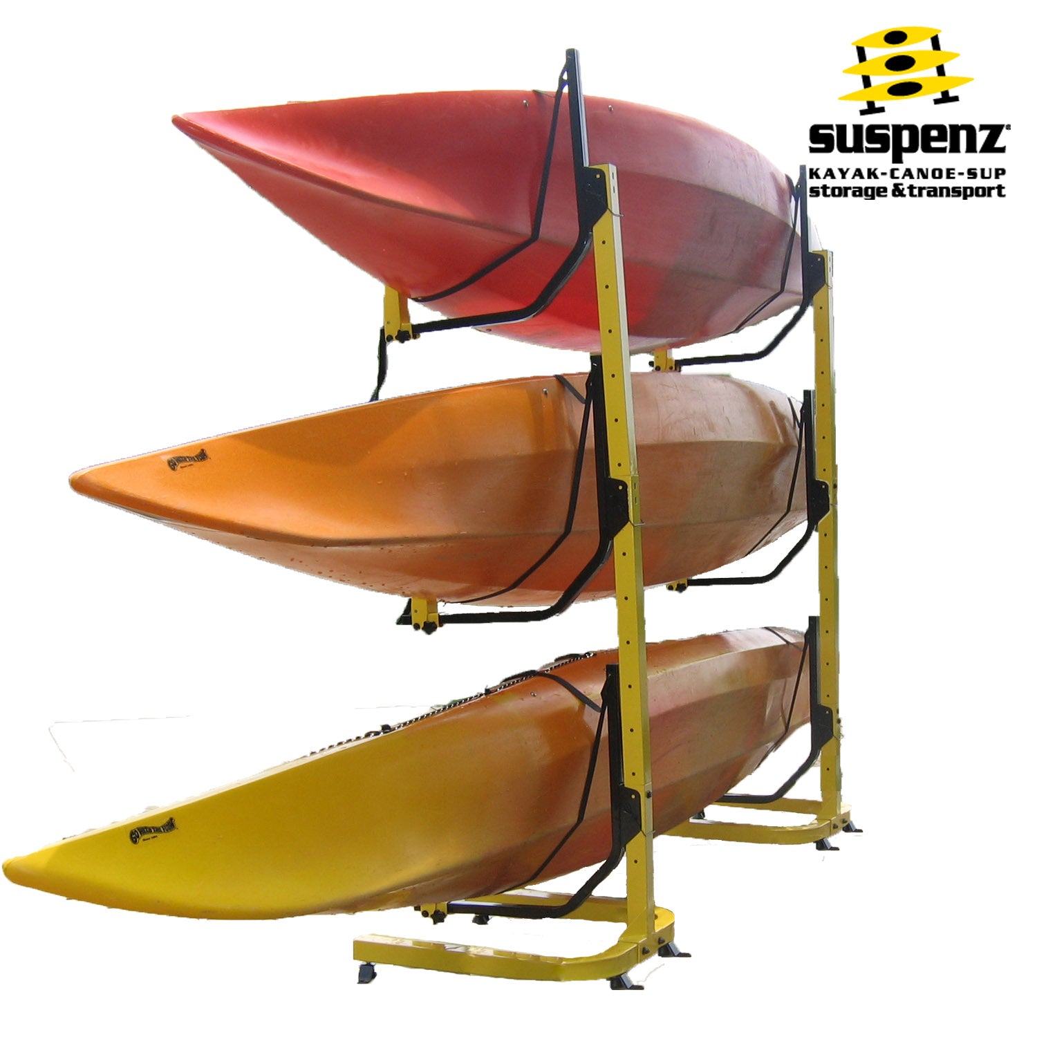 Triple Kayak & Canoe Rack, 3 Kayak Holder