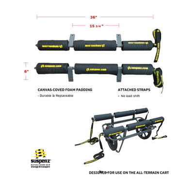 Big JON Bunker Bars™ for the All-Terrain Super Duty Airless Cart