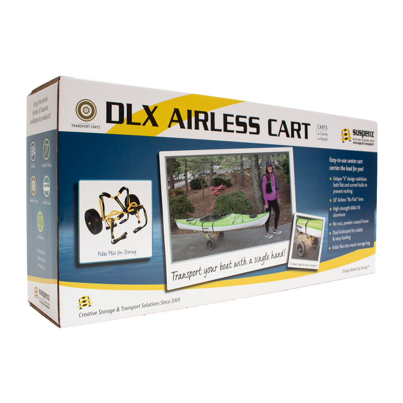 DLX Airless Cart (Mid-V™ & Flat Platform)