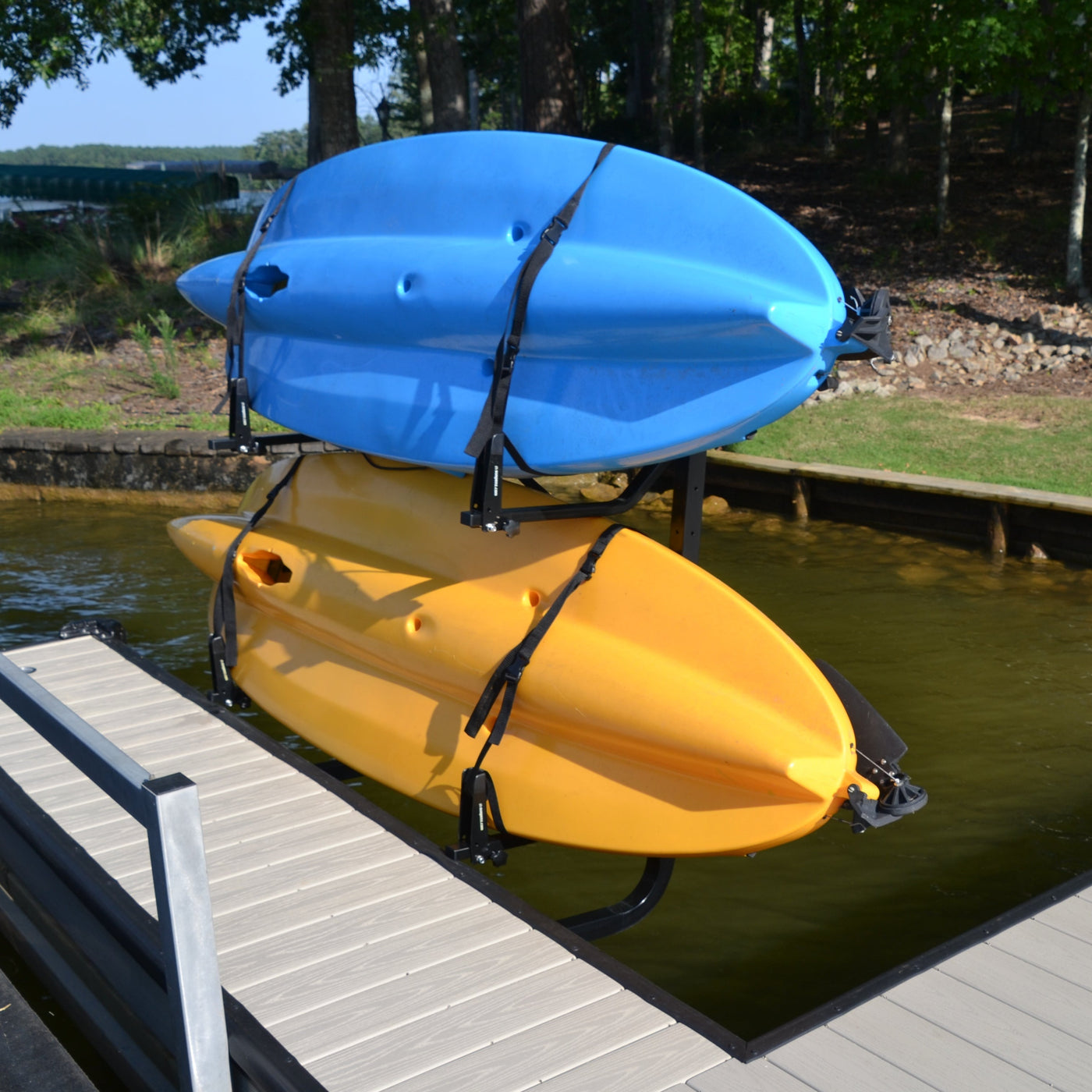 Dock O Rack Kayak & Canoe Dock Rack | Kayak Dock Storage Rack | Suspenz - Suspenz