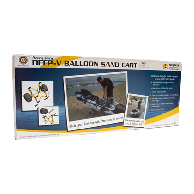 Heavy Duty Deep-V Beach Wheel Retail box