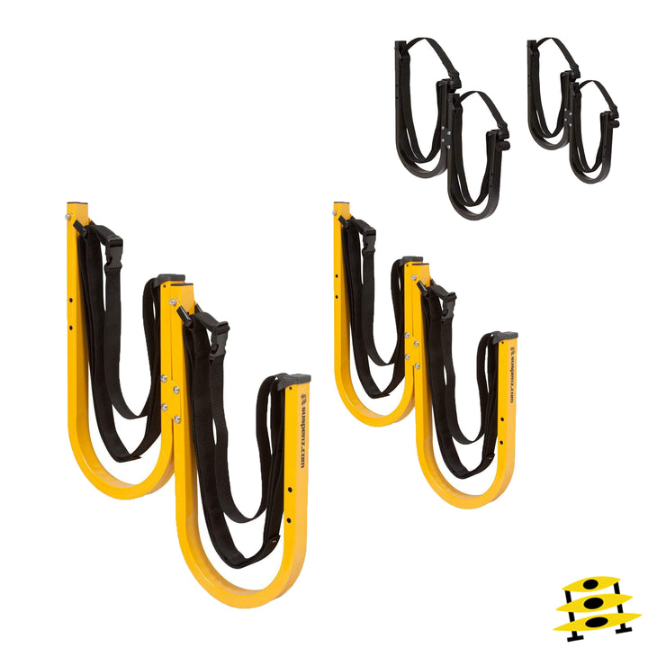 supk Double SUP Rack for Wall | Paddle Board Wall Rack | Suspenz