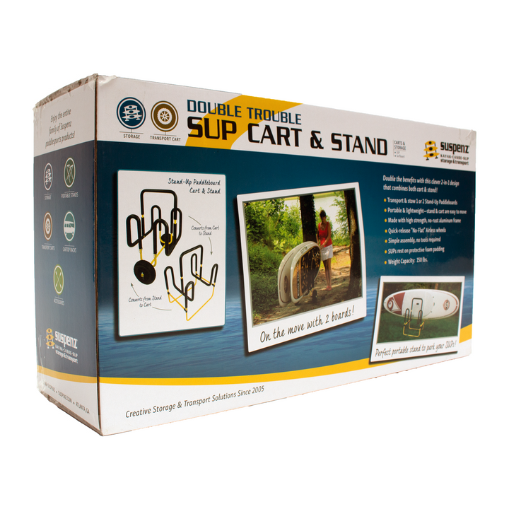 2 SUP Stand and Cart Kit | Double Trouble