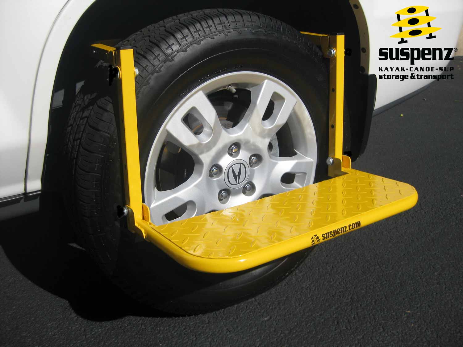 Folding Wheel Step | Tire Step-Up | Folding Tire Step | Suspenz - Suspenz