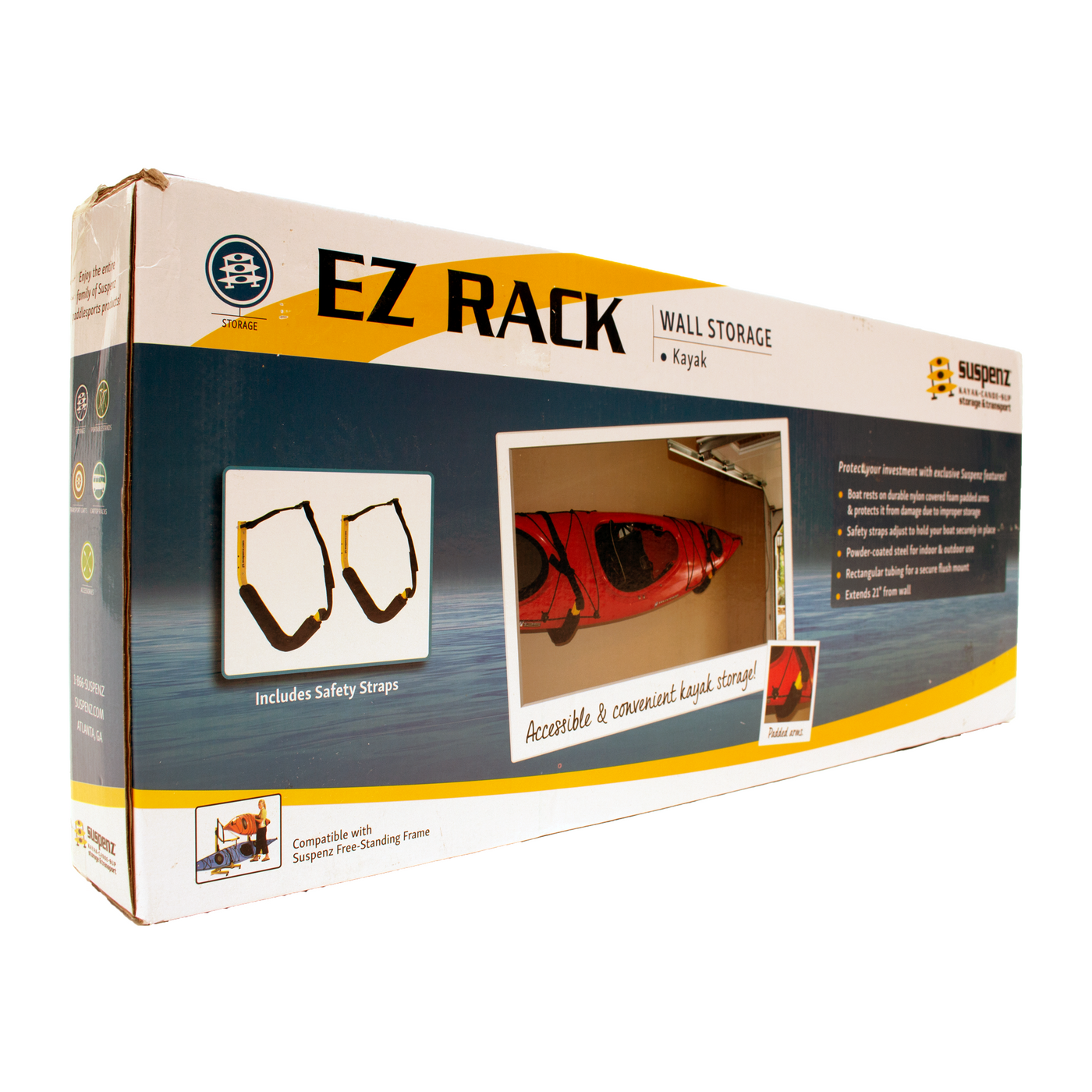 Kayak Wall Storage Racks | EZ Rack - Suspenz