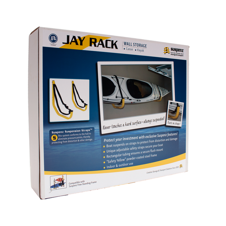 Kayak and Canoe Wall Storage Rack | JAY Rack