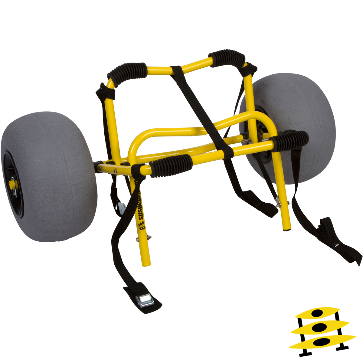 Suspenz Catch-All Cart  Assembly & Use for Airless/Beach Wheel