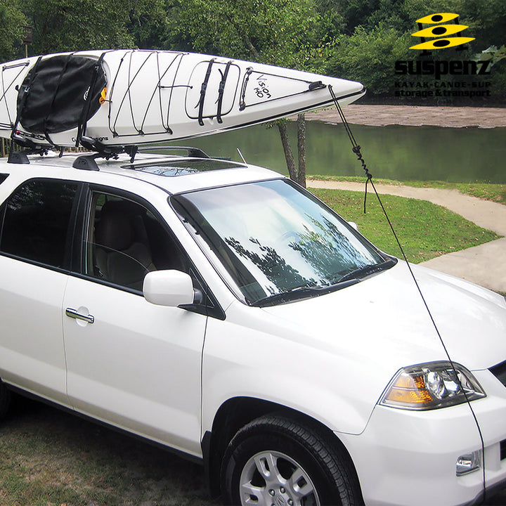Stern Tie Tie Down Kayak On Roof Rack Kayak Roof Rack Kayak Bow